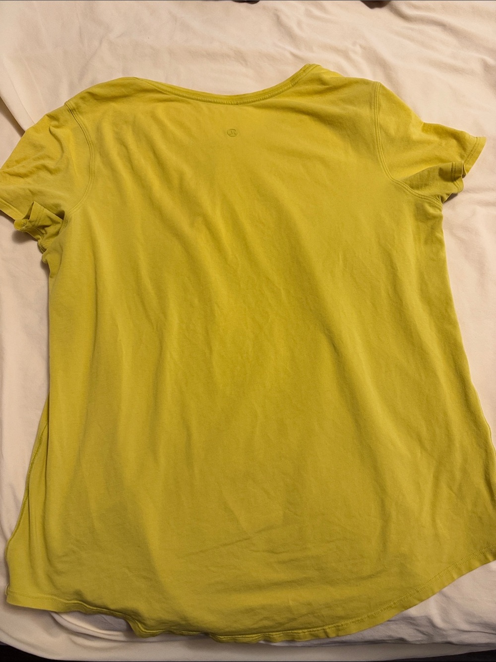 Lululemon Womens Love Crew Neck T-Shirt - Marigold - Picture 2 of 2